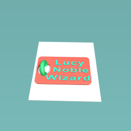Lable for lucy noble wizard