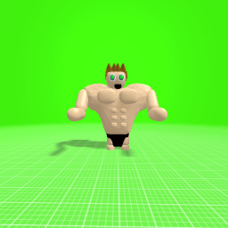 Me as Muscle Man