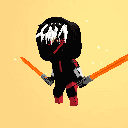Random person with two lightsabers