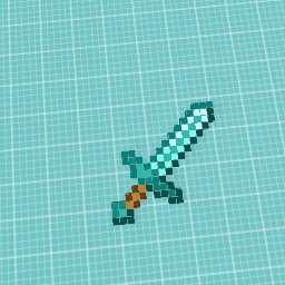Minecraft Diamond sword