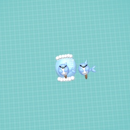Little shark ice cream! :3