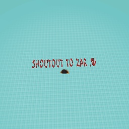 SHOUTOUT TO @zar .w