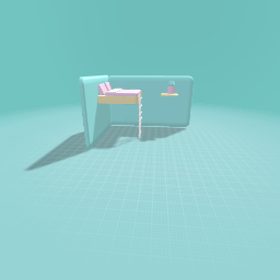 Pastel bed