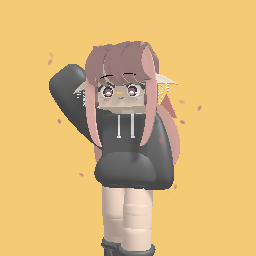 Me chillin in my hoodie