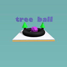 tree ball art TV