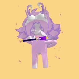 Cotten candy girl