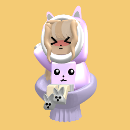 Girl in a chair (lavender edition)
