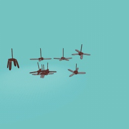 abused celing fans