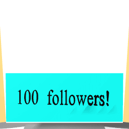 100 followers face mask