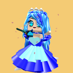 Blue girl