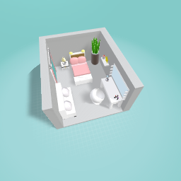 cute simple room