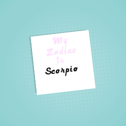 My Zodiac is