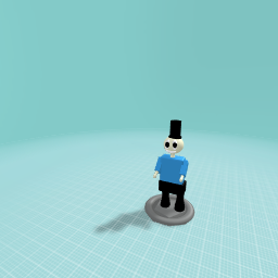top hat person