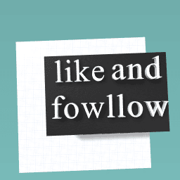 like fowllow  please