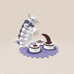 Cat-erpillar Tea Set :3