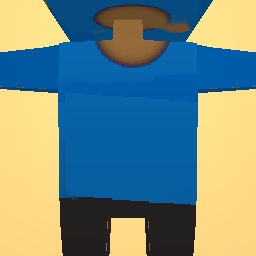 The blue hoodie copy