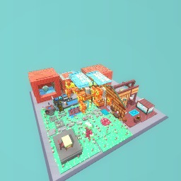 Infested and destroyed mansion