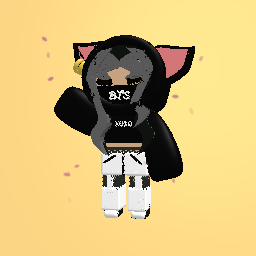 BTS Fan/Black cat
