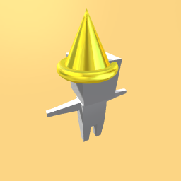 Gold party hat