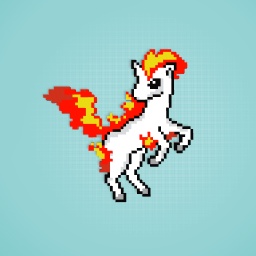 Fire unicorn