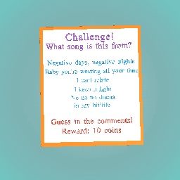 Challenge!