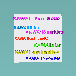 My ‘Kawaii’ Fans