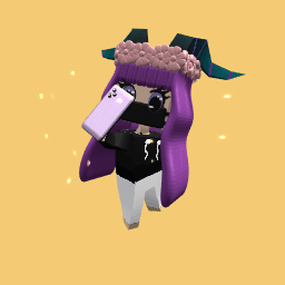 Purple outfit for people who feel lazy mode