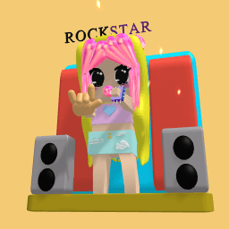 rock star girl