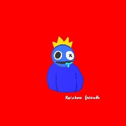 Rqinbow friends - roblox blue
