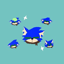 Sonic as a cat