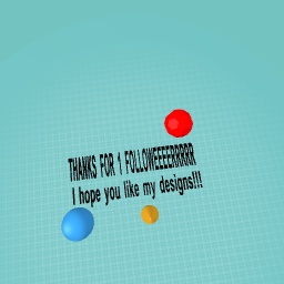 THANKS FOR 1 FOLLOWEEEEERRRRR