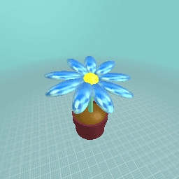 Blue flower