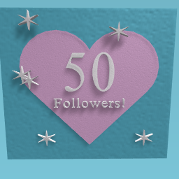 50 followers!