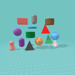Floating shapes cuz idk why