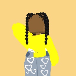 He put my name on yellow HEarTs