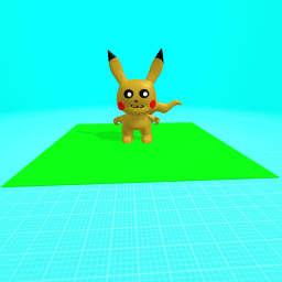 Pikachu 3d ❤