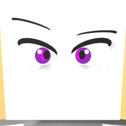 Purple eyes