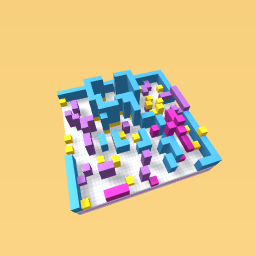 Colourfull anoying maze