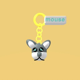 mouse keyring