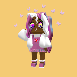 Purple and white girl