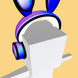 Cool Blu-Neo Bunny Headphones