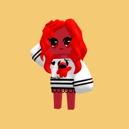Red among us girl