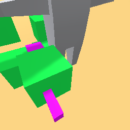 Emerald creeper in Emerald Ender Dragon