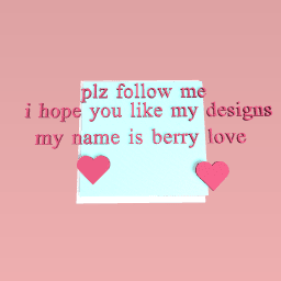 hi my name is berrylove