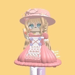 Cute pink royal outfit (200 likes and its free)
