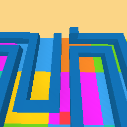 a colerfull Death maze