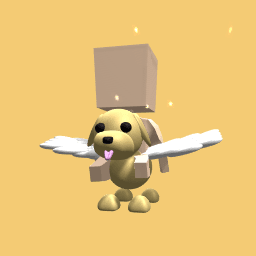 DOG WITH FLY POTION FROM ADOPT ME! (ROBLOX)