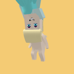 up side down creepy elsa