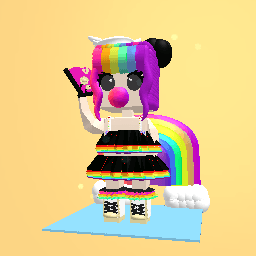 Rainbow girl