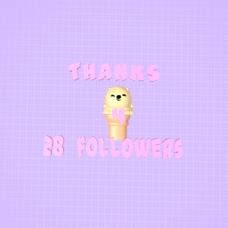 Thanks for 28 Followers!